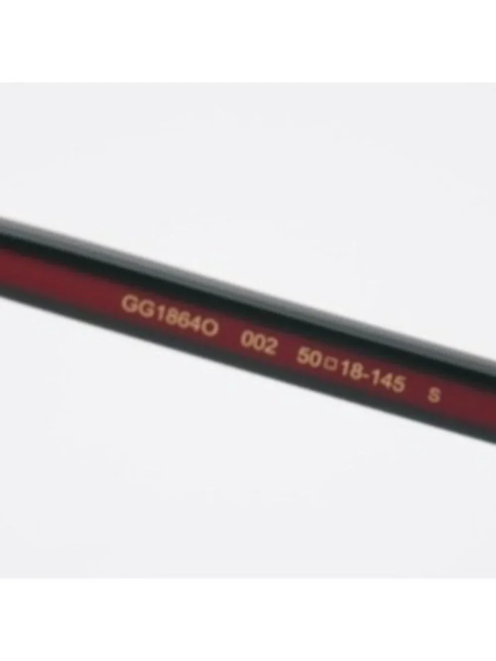 Gucci GG1864O 002 Eyeglasses Havana 50mm Square Frame